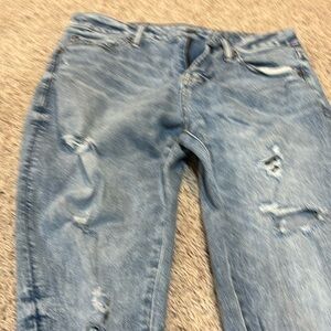 American Eagle Authentic skinny, destroyed jeans